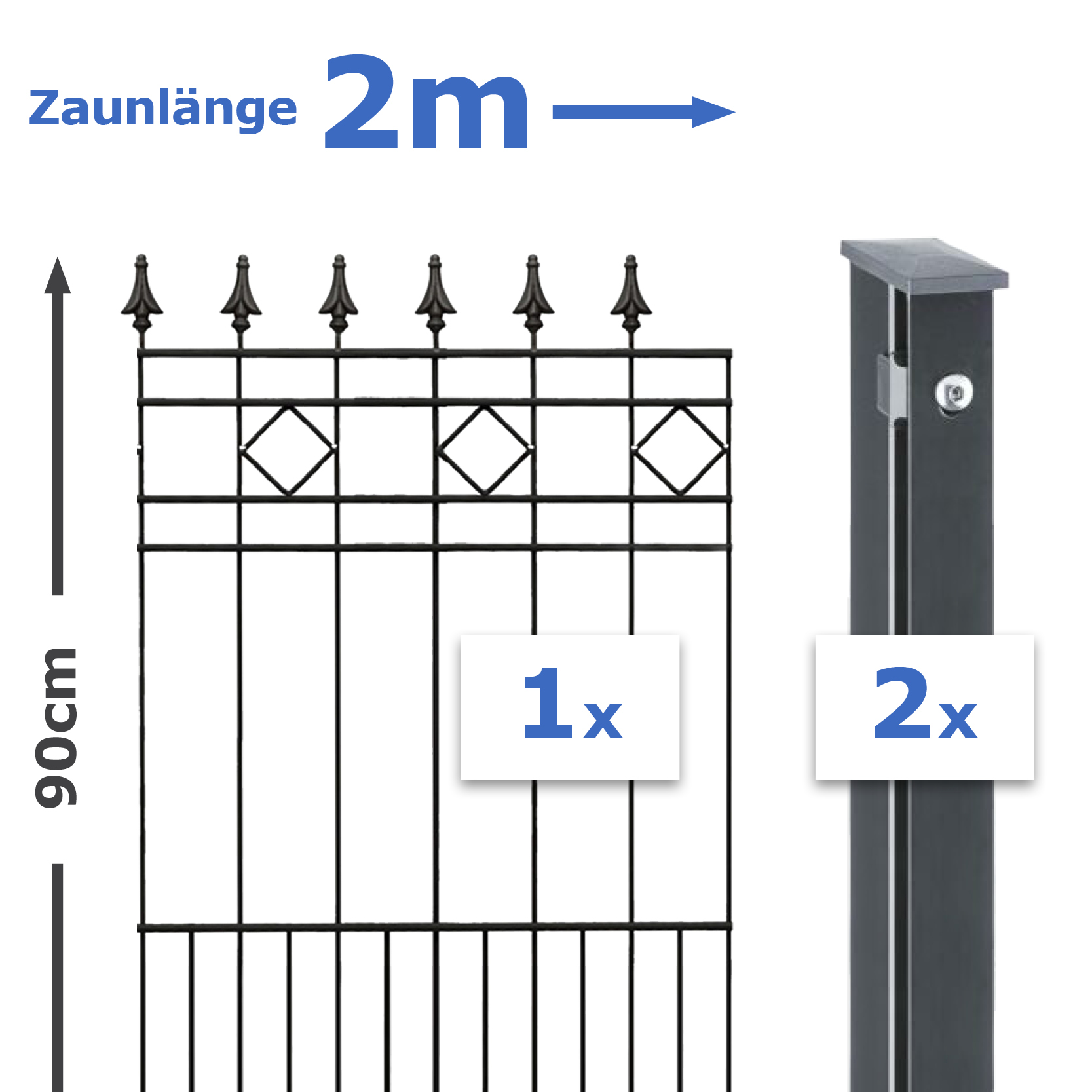 Set Schmuckzaun SATURN Set Schmuckzaun SATURN