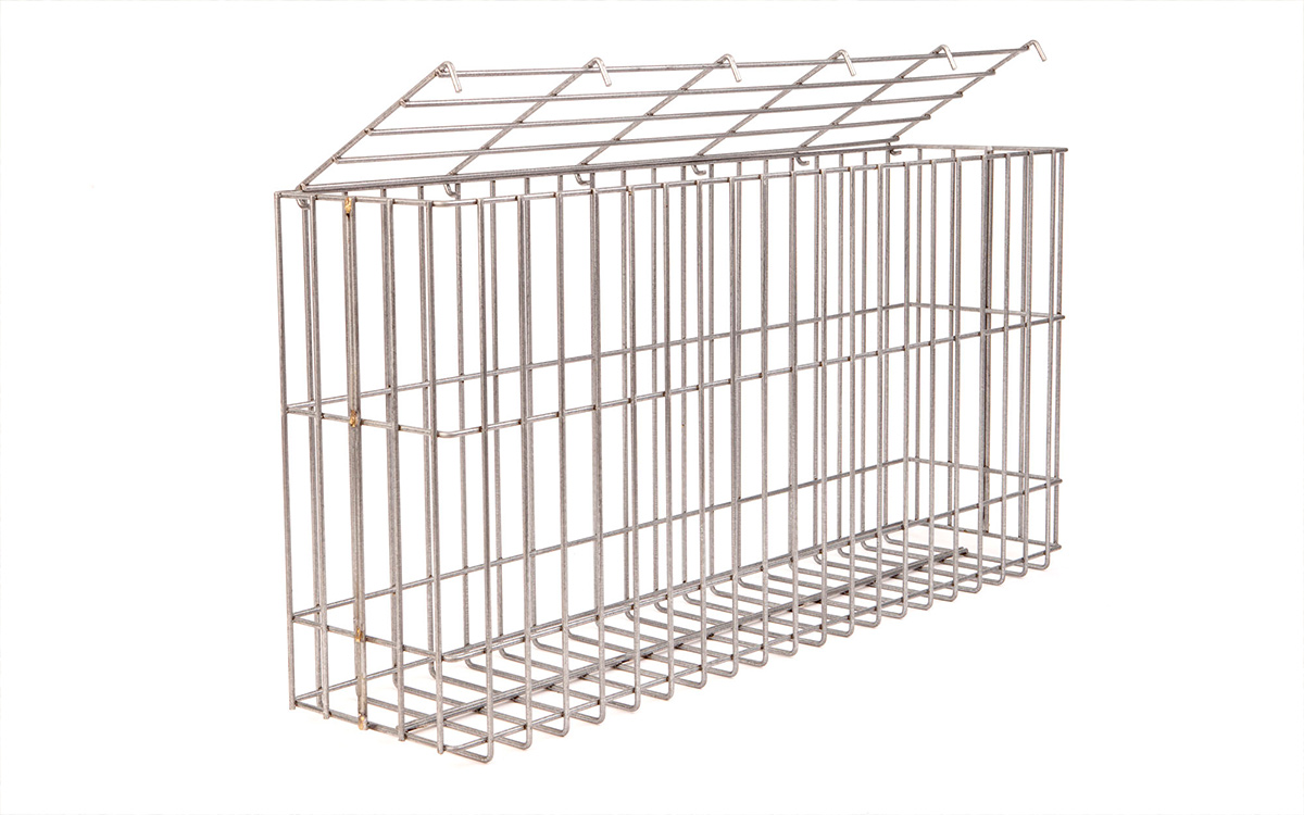 Gabionenkorb 1000x250x2000mm Drahtstärke 6mm mit Zink-Aluminium Beschichtung Gabionenkorb 1000x250x2000mm Drahtstärke 6mm mit Zink-Aluminium Beschichtung